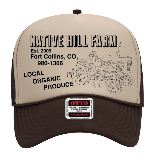 Native Hill Farm tractor trucker hat
